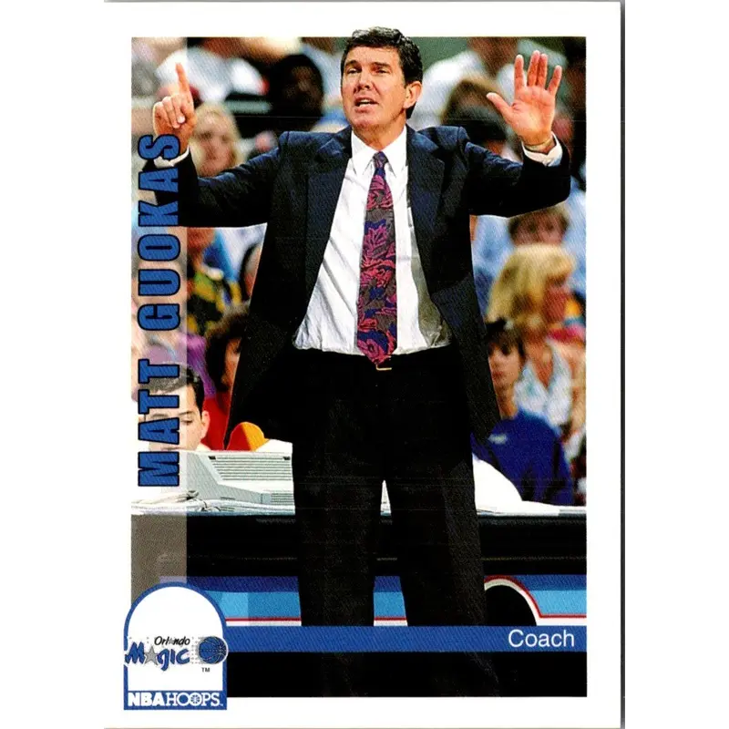 1992 Hoops Matt Guokas #257