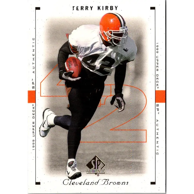 1999 SP Authentic Terry Kirby #19