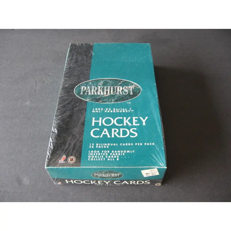 1992/93 Parkhurst Hockey Series 1 Box