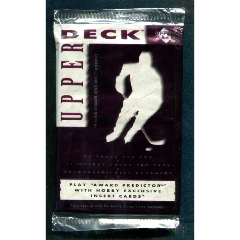 1994/95 Upper Deck Hockey Series 1 Pack (Hobby) (12)