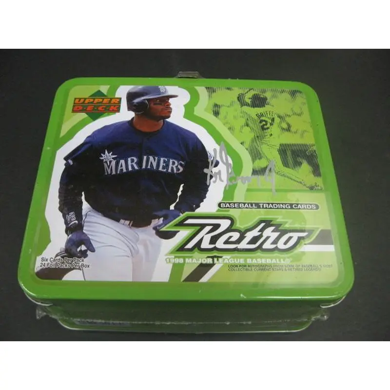 1998 Upper Deck Retro Baseball Box (Lunch Box)