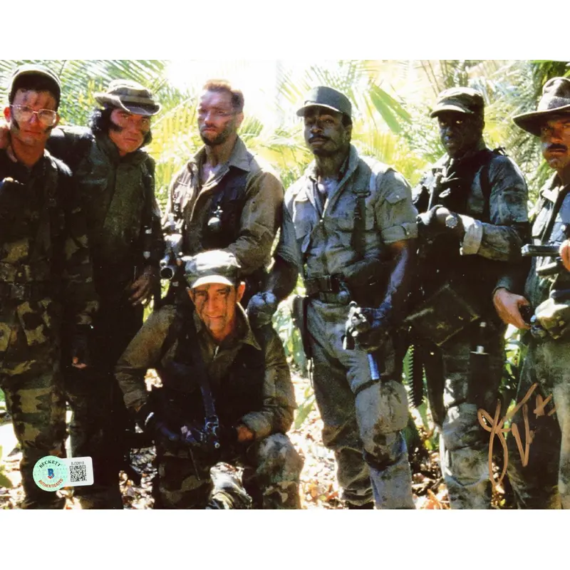 Jesse Ventura Predator Authentic Signed 8x10 Photo Autographed BAS #BJ32619