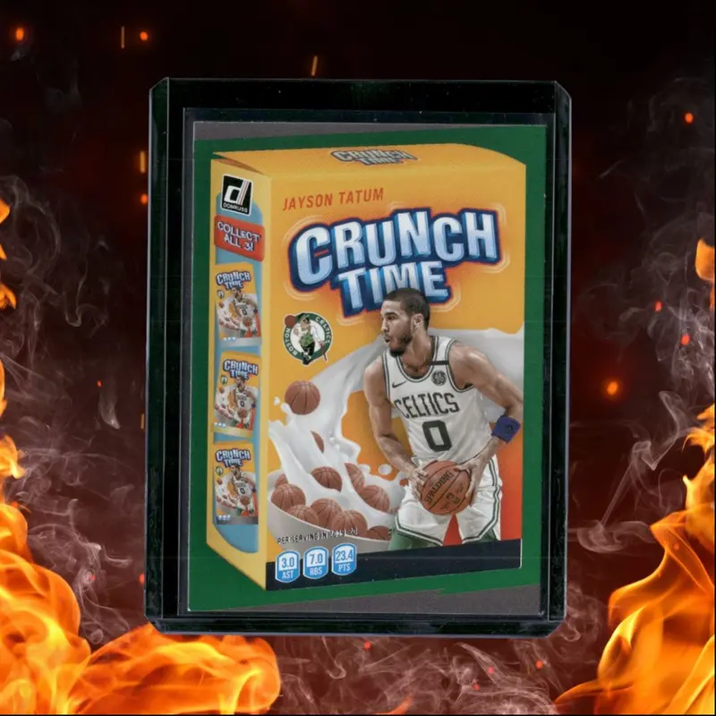 2020-21 Panini Donruss Jayson Tatum Crunch Time #20