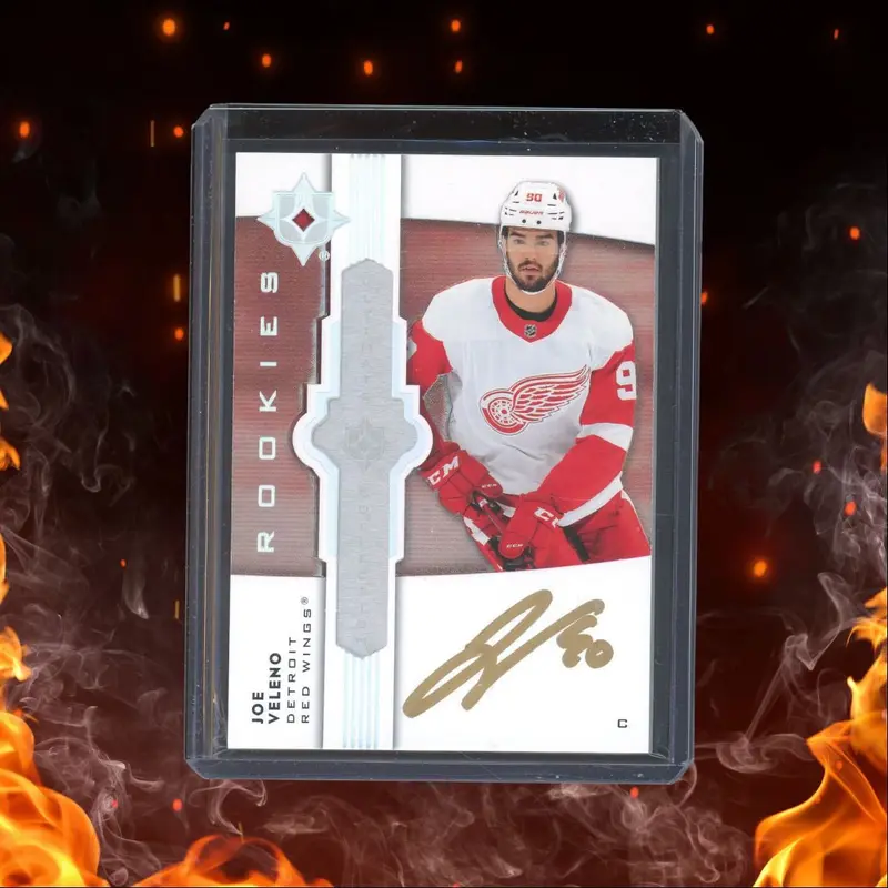 2021-22 Upper Deck Ultimate Joe Veleno Rookie Auto #UE-AV