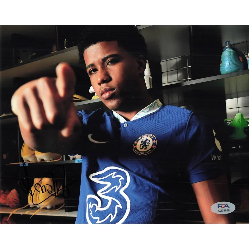 Andrey Santos signed 8x10 photo PSA/DNA Autographed Chelsea Soccer