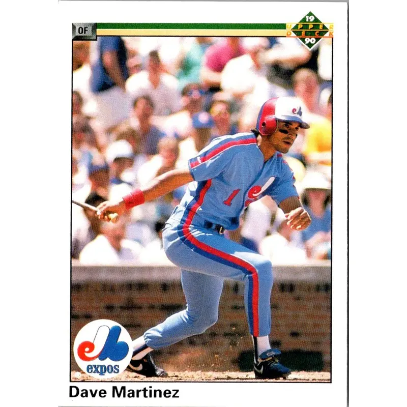 1990 Upper Deck Dave Martinez #470
