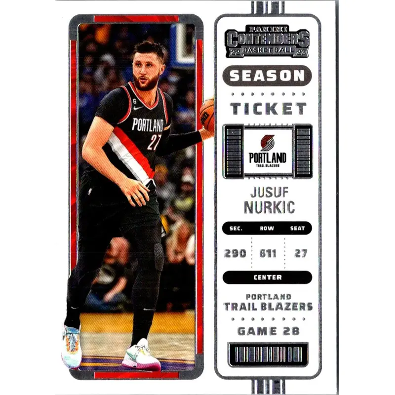 2022 Panini Contenders Season Ticket Jusuf Nurkic #88