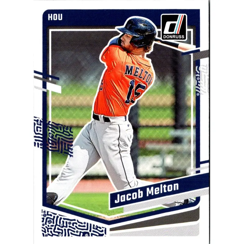 2023 Donruss Holo Blue Jacob Melton #131