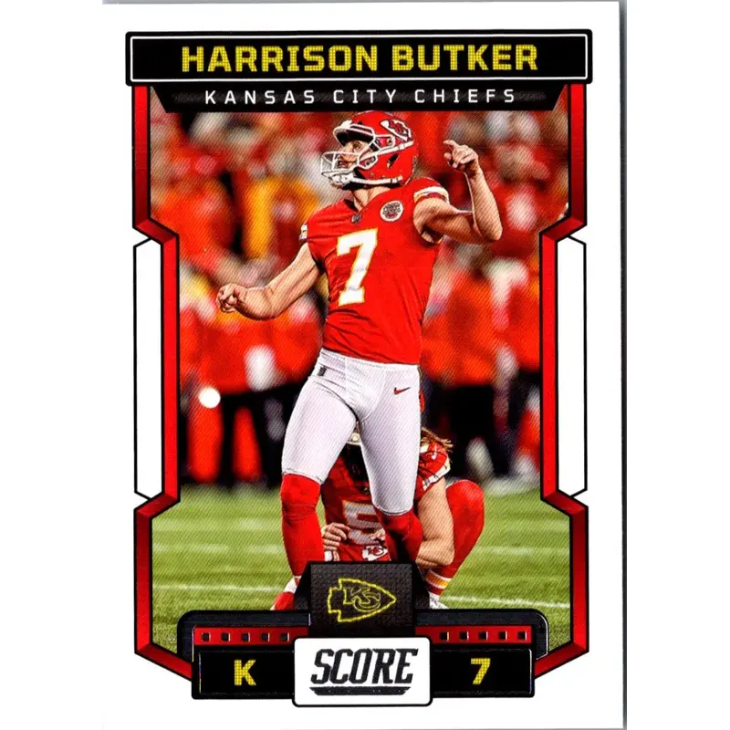 2023 Score Red Harrison Butker #129