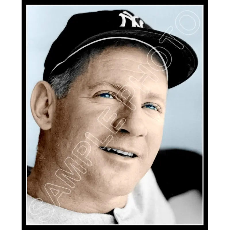 Whitey Ford Colorized 8X10 Photo - 1964 New York Yankees - 312
