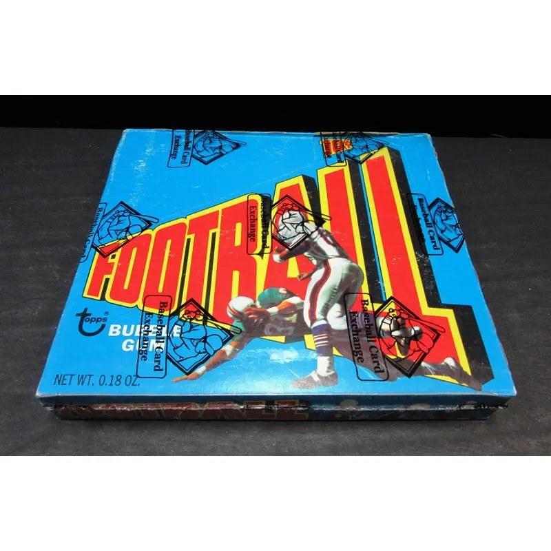 1972 Topps Football Unopened Series 2 Wax Box