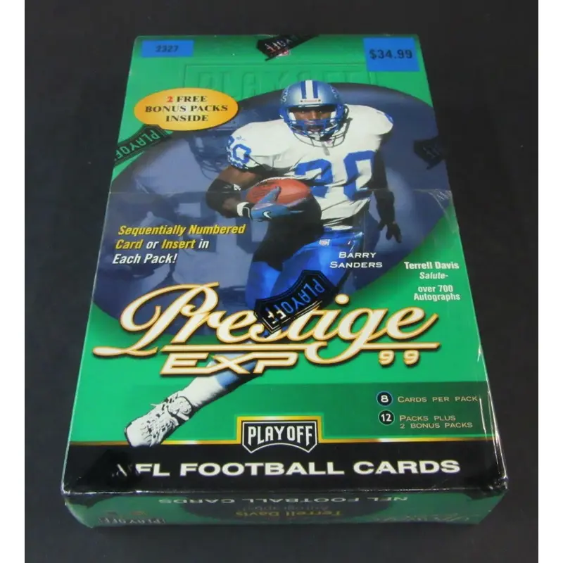 1999 Playoff Prestige EXP Football Blaster Box (14/8)