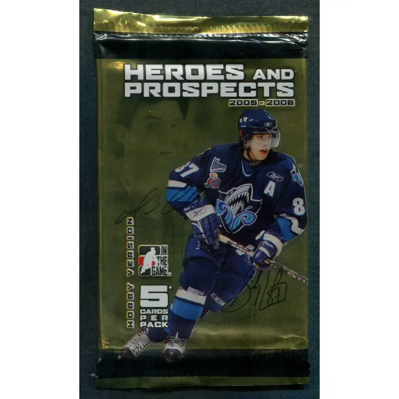 2005/06 ITG In The Game Heroes & Prospects Hockey Unopened Pack (Hobby)