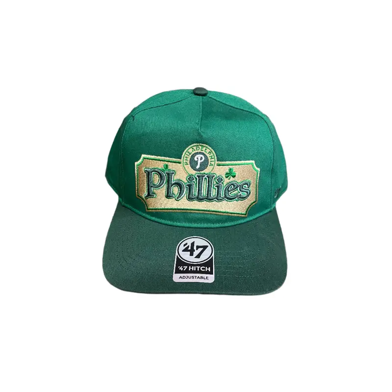 Philadelphia Phillies kelly green shamrock 47 hitch snap back