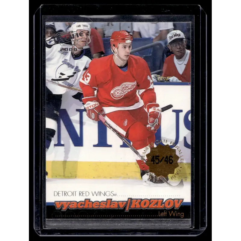 1999-00 Pacific - Premiere Date - Vyacheslav Kozlov #140 /46