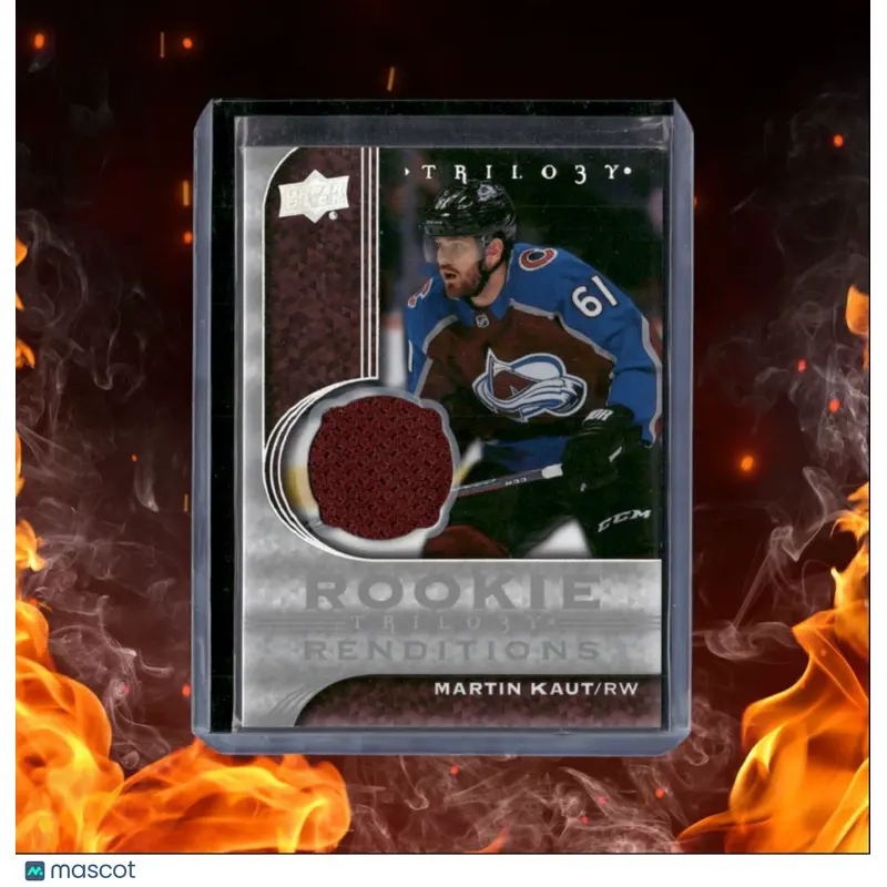 2020-21 Upper Deck Trilogy Martin Kaut Renditions Jersey Rookie #RR-16