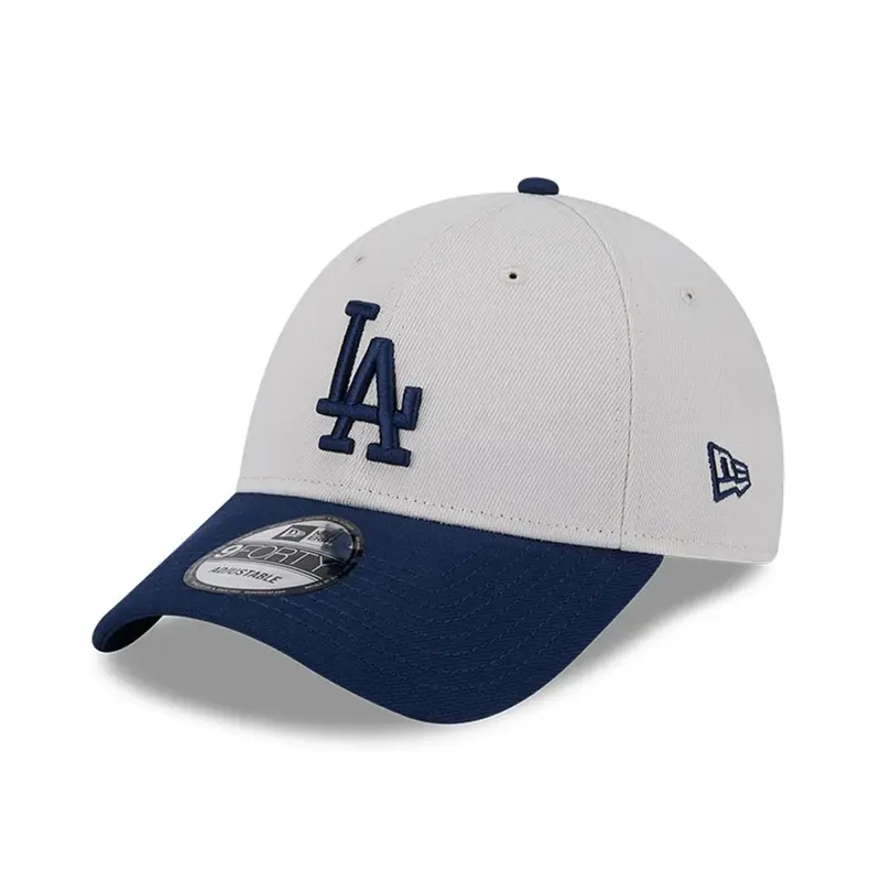 LA Dodgers MLB Repreve White 9FORTY Adjustable Cap