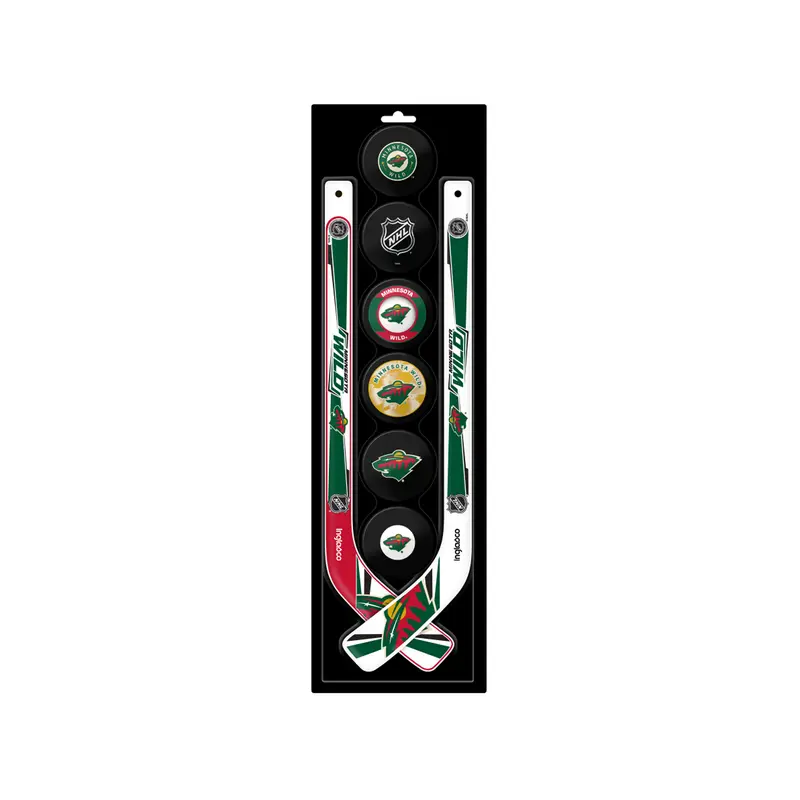 NHL Minnesota Wild FaceOff 8-Pack Action Set