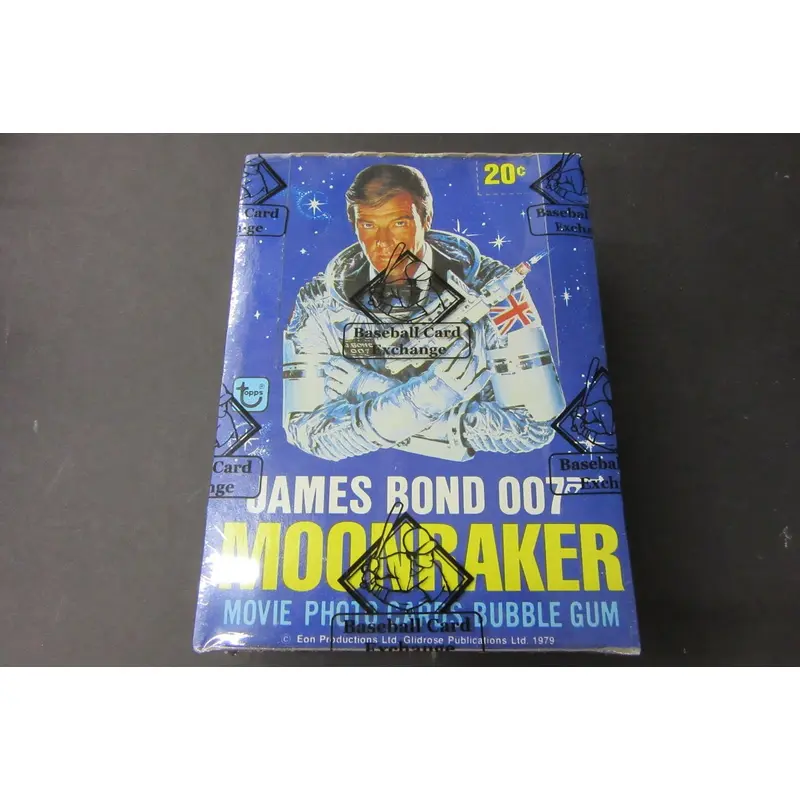 1979 Topps James Bond 007 Moonraker Unopened Wax Box (BBCE)