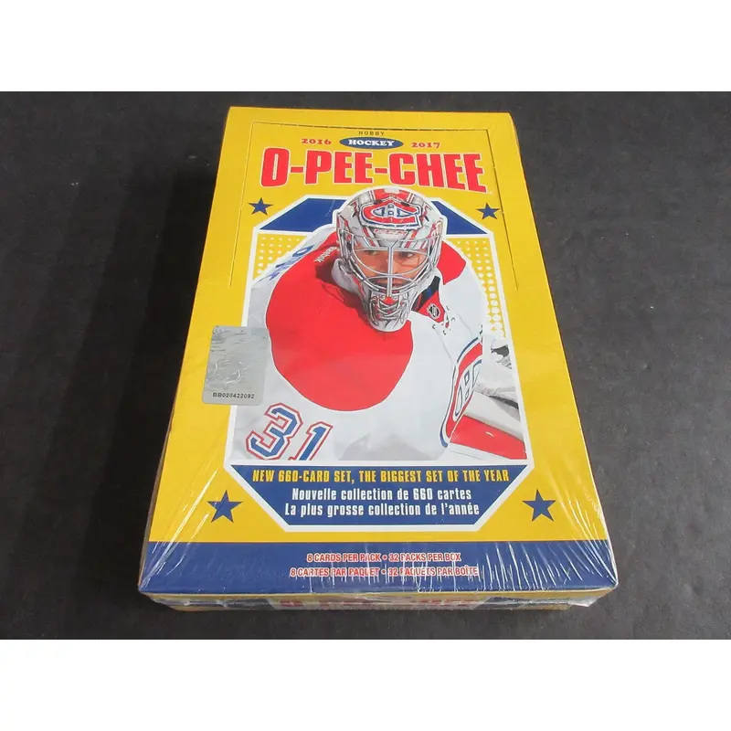 2016/17 Upper Deck O-Pee-Chee Hockey Box (Hobby) (32/8)