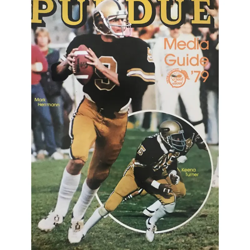 1979 Purdue Football Media Guide