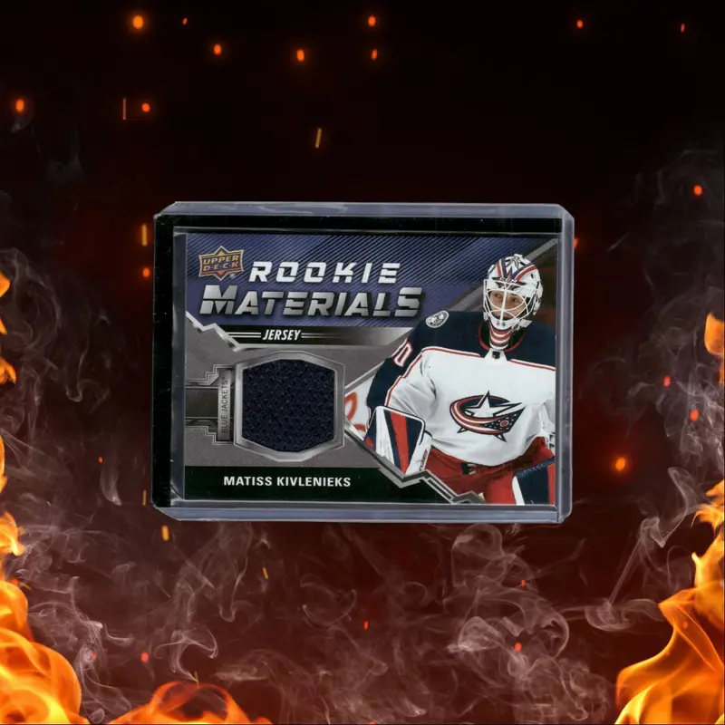 2020-21 Upper Deck Matiss Kivlenieks Rookie Materials Rookie #RM-KI
