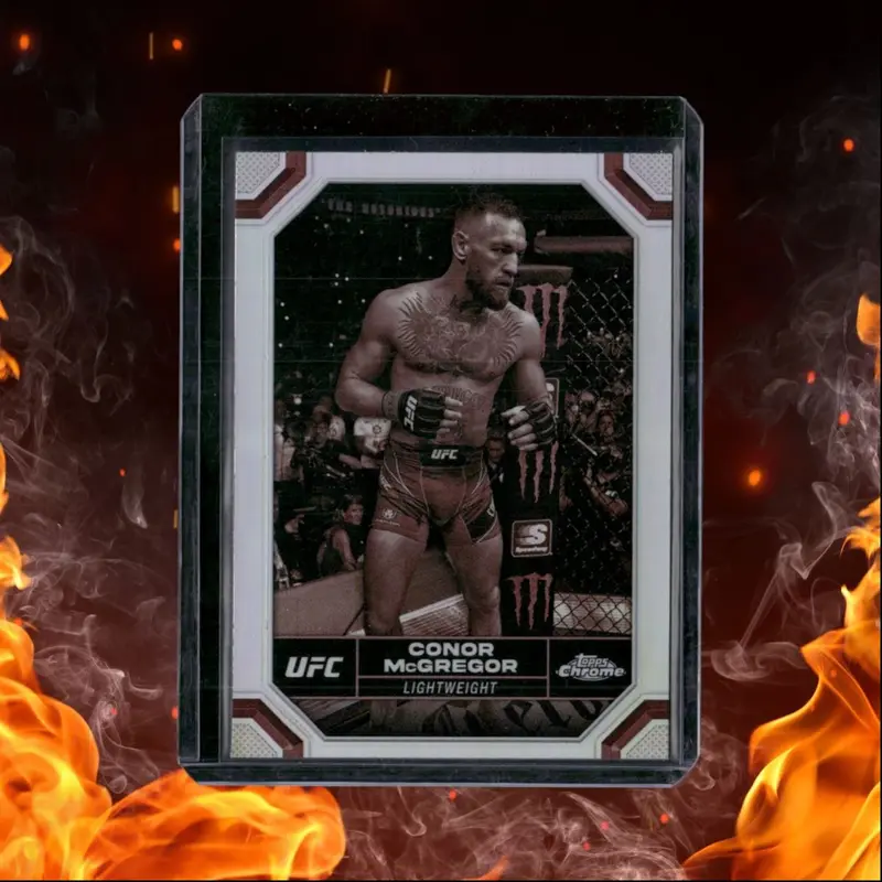 2024 Topps Chrome UFC Connor McGregor Sepia Refractor #49