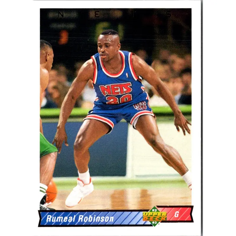 1992 Upper Deck Rumeal Robinson #348