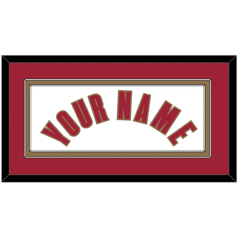 Cleveland Name - Home White (2003-2010) - Double Mat 3