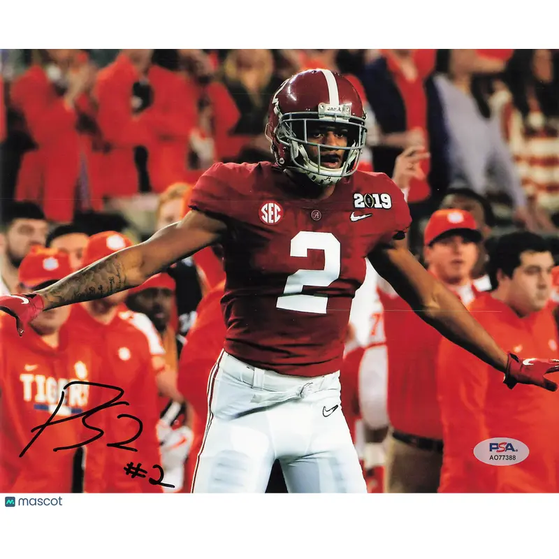 Patrick Surtain II Signed 8x10 Photo PSA Alabama Crimson Tide
