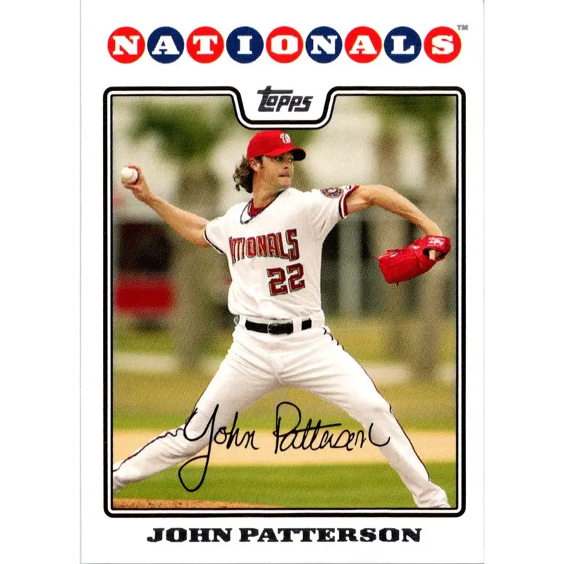 2008 Topps John Patterson #358