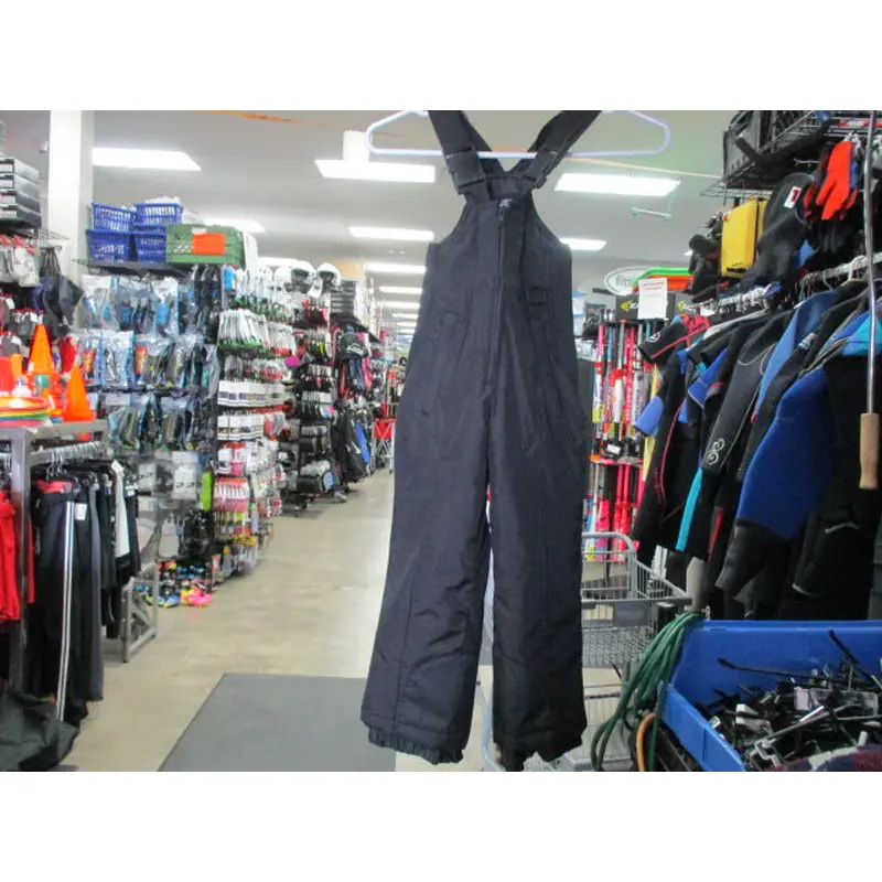 Used Sports Essemtials Size Youth 4 Snow Bibs