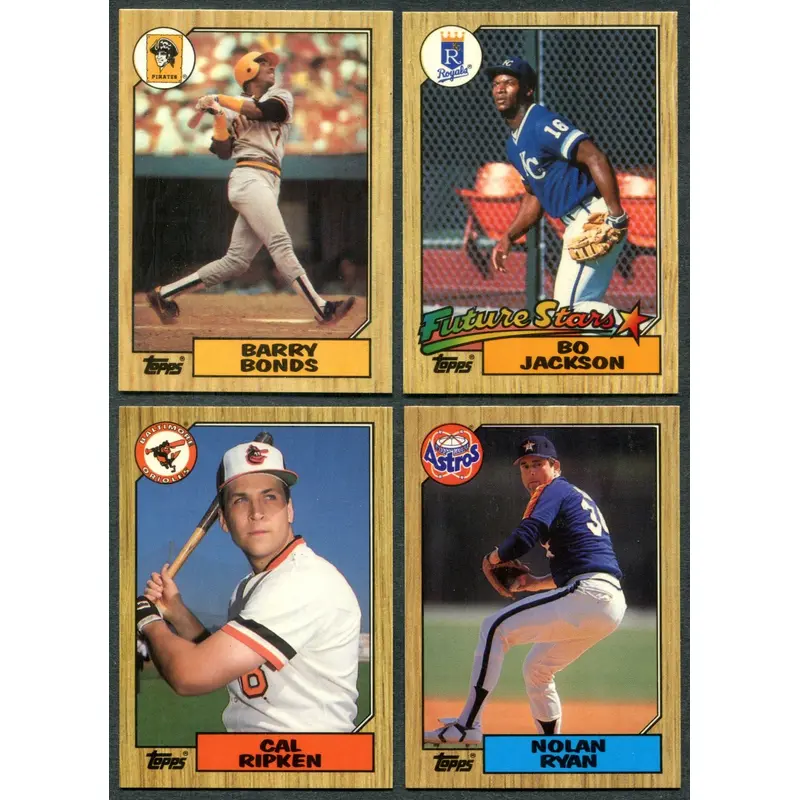 1987 Topps Baseball Tiffany Complete Set NM/MT (792) (23-240)