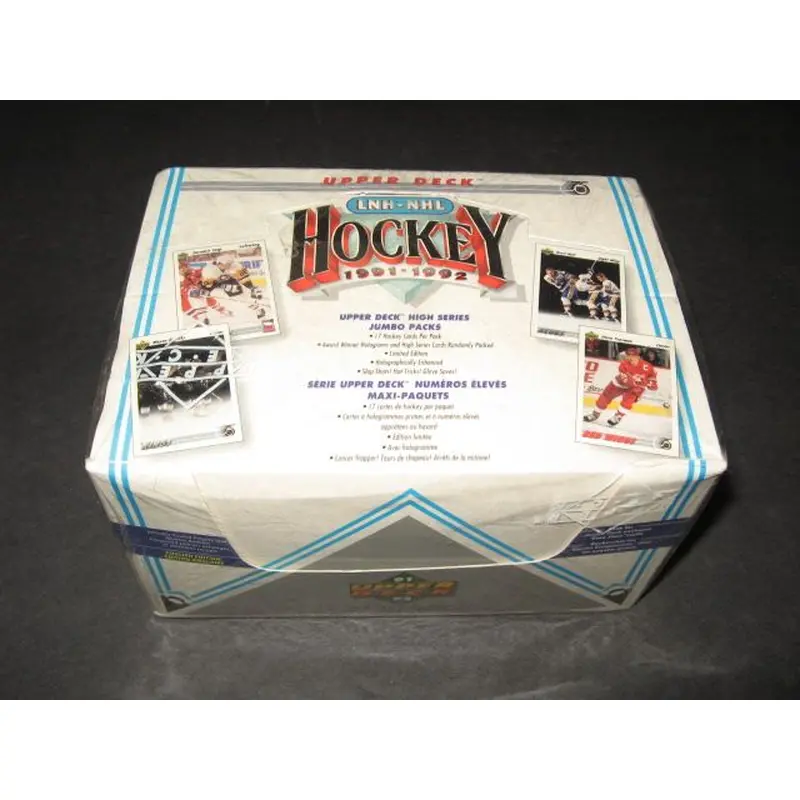 1991/92 Upper Deck Hockey High Series Jumbo Box (English)