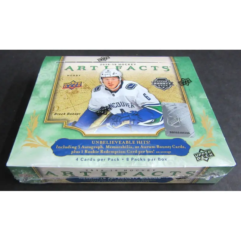 2018/19 Upper Deck Artifacts Hockey Box (Hobby)