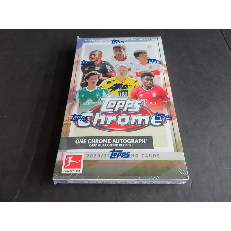 2020/21 Topps Chrome Bundesliga Soccer Box (Hobby) (18/4)