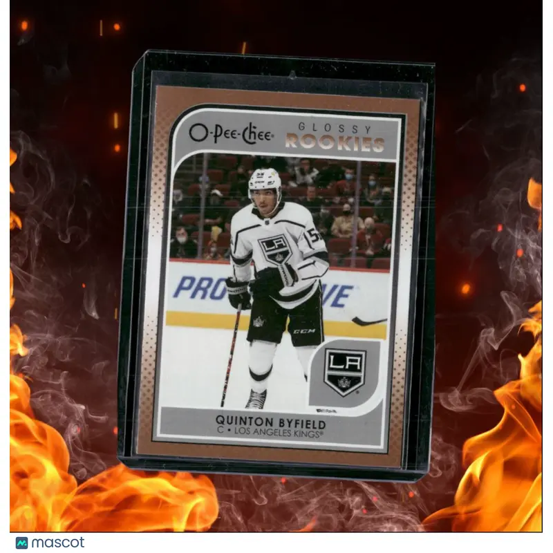 2021-22 Upper Deck Quinton Byfield O-Pee-Chee Glossy Bronze Rookie #R-9