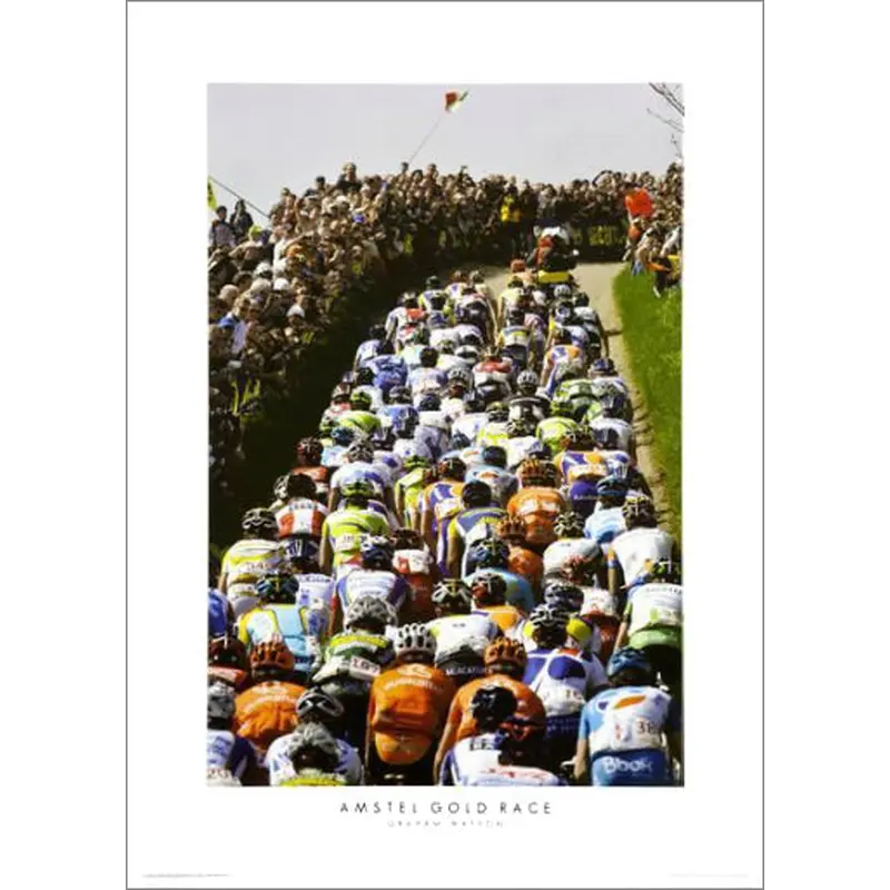 Amstel Gold Race "The Gauntlet" Cycling Poster Print - Graham Watson Inc.