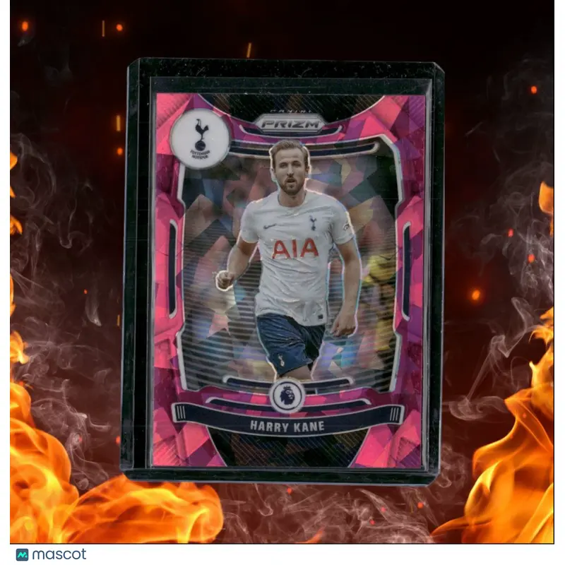 2021 Panini Prizm Harry Kane Pink Cracked Ice Prizm #165