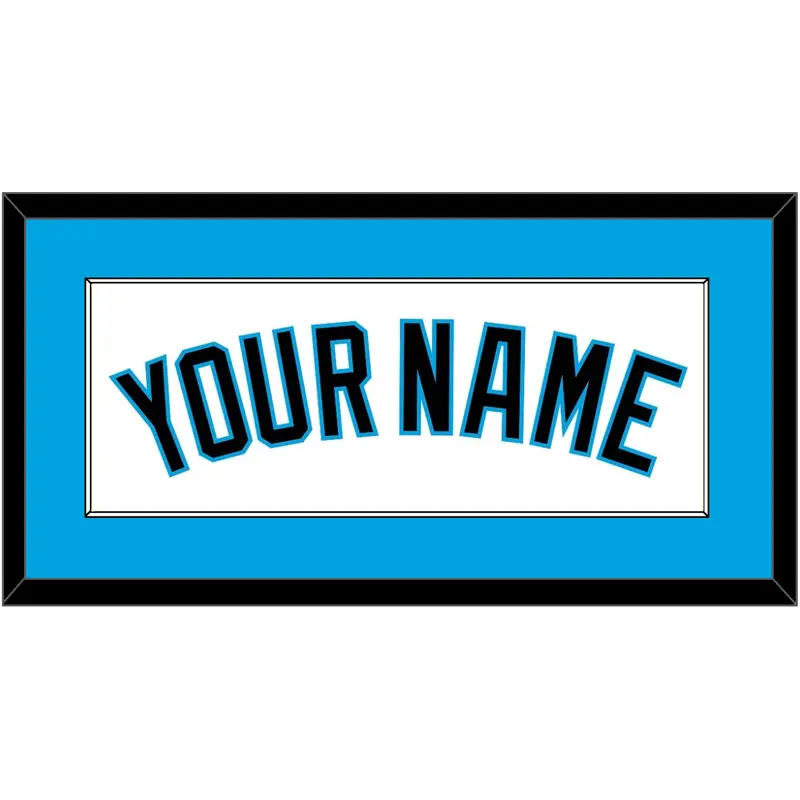 Miami Name - Home White - Single Mat 1