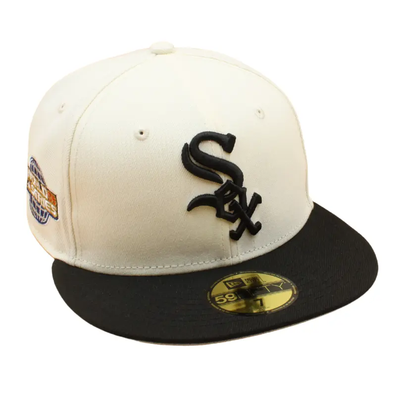 New Era - 59FIFTY Fitted - Chicago White Sox - 2005 WS - Chrome/Black