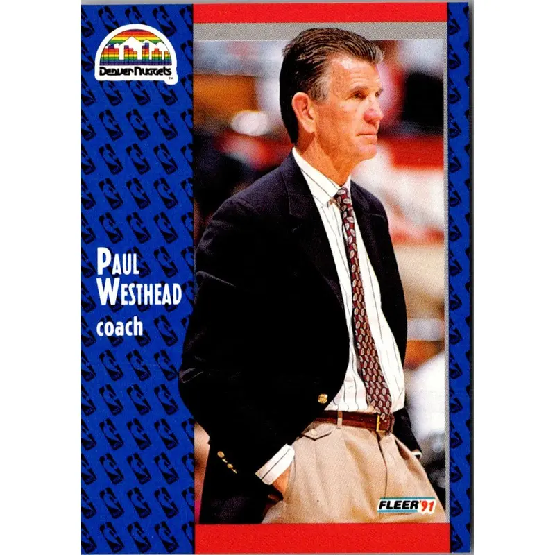 1991 Fleer Paul Westhead #53