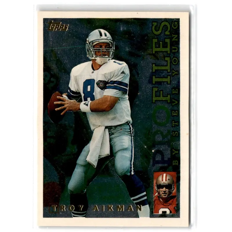 1995 Topps Profiles Troy Aikman #PF-15