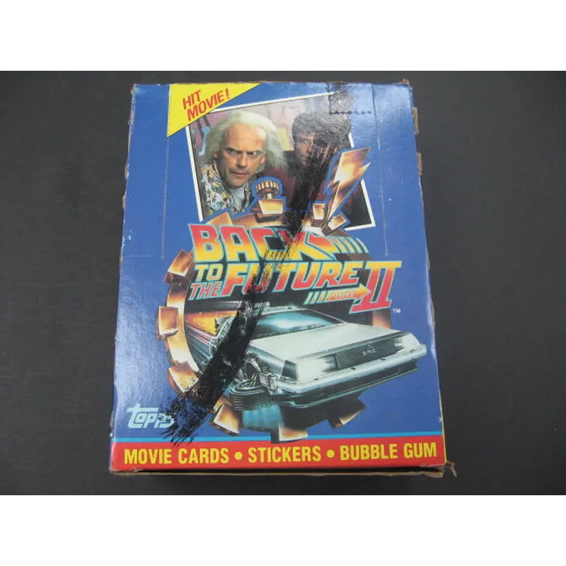 1989 Topps Back to the Future 2 Unopened Wax Box (Authenticate)