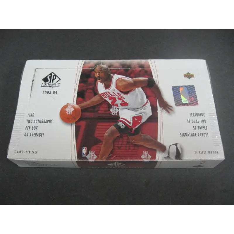 2003/04 Upper Deck SP Authentic Basketball Box (Hobby)