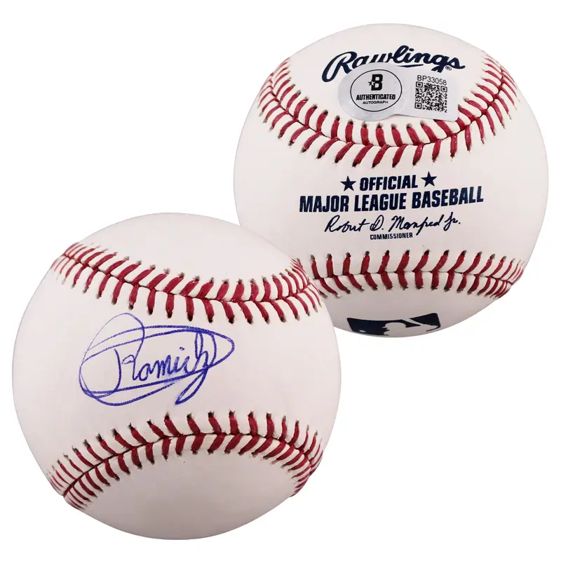 Pirates Yohan Ramirez Authentic Signed OML Baseball Autographed BAS #BP33058