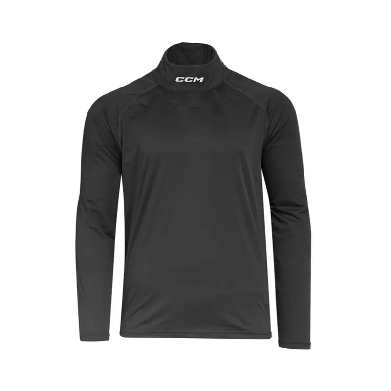 2024 CCM Long Sleeve Shirt with Neck Guard