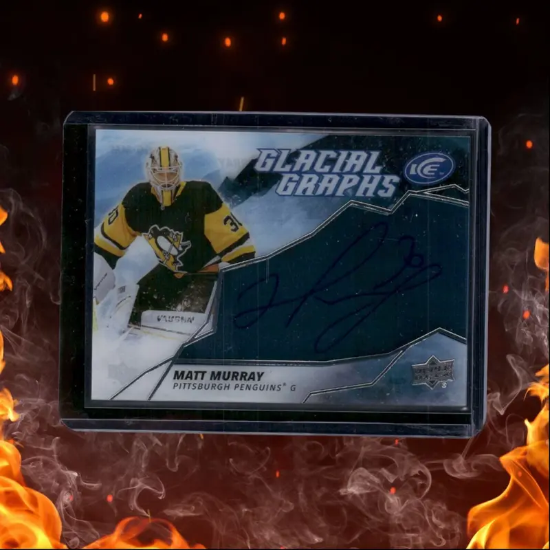 2019-20 Upper Deck Ice Matt Murray Glacial Graphs Auto #GG-MM