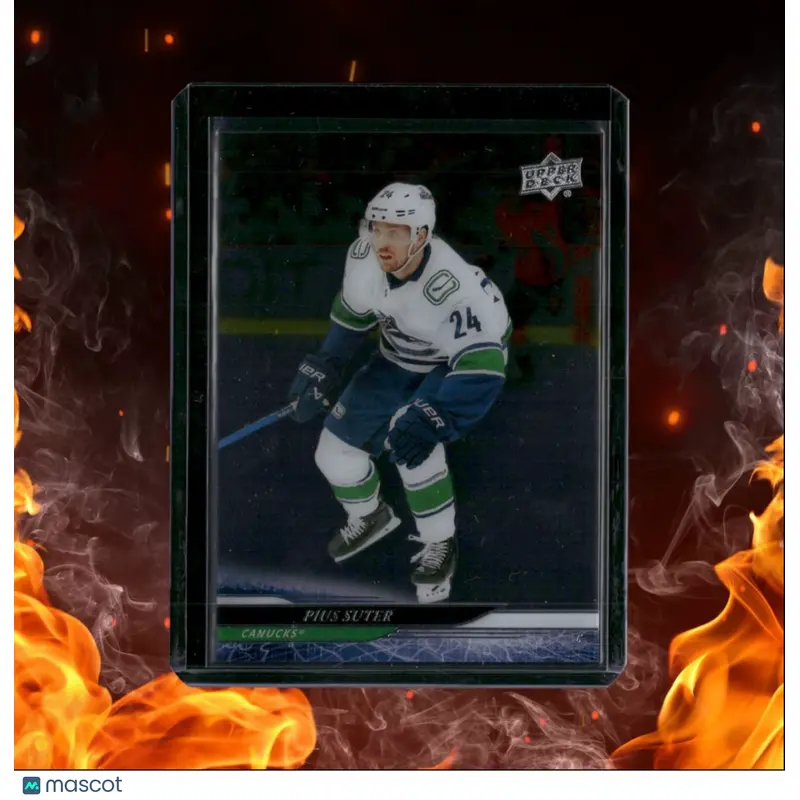 2024-25 Upper Deck Pius Suter Clear Cut #180