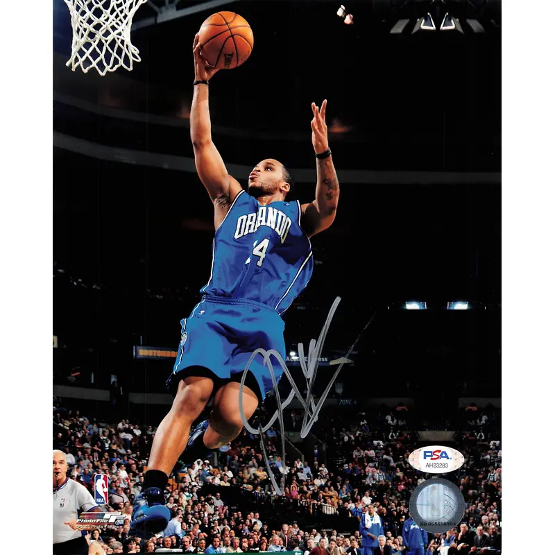 Jameer Nelson signed 8x10 photo PSA/DNA Orlando Magic Autographed